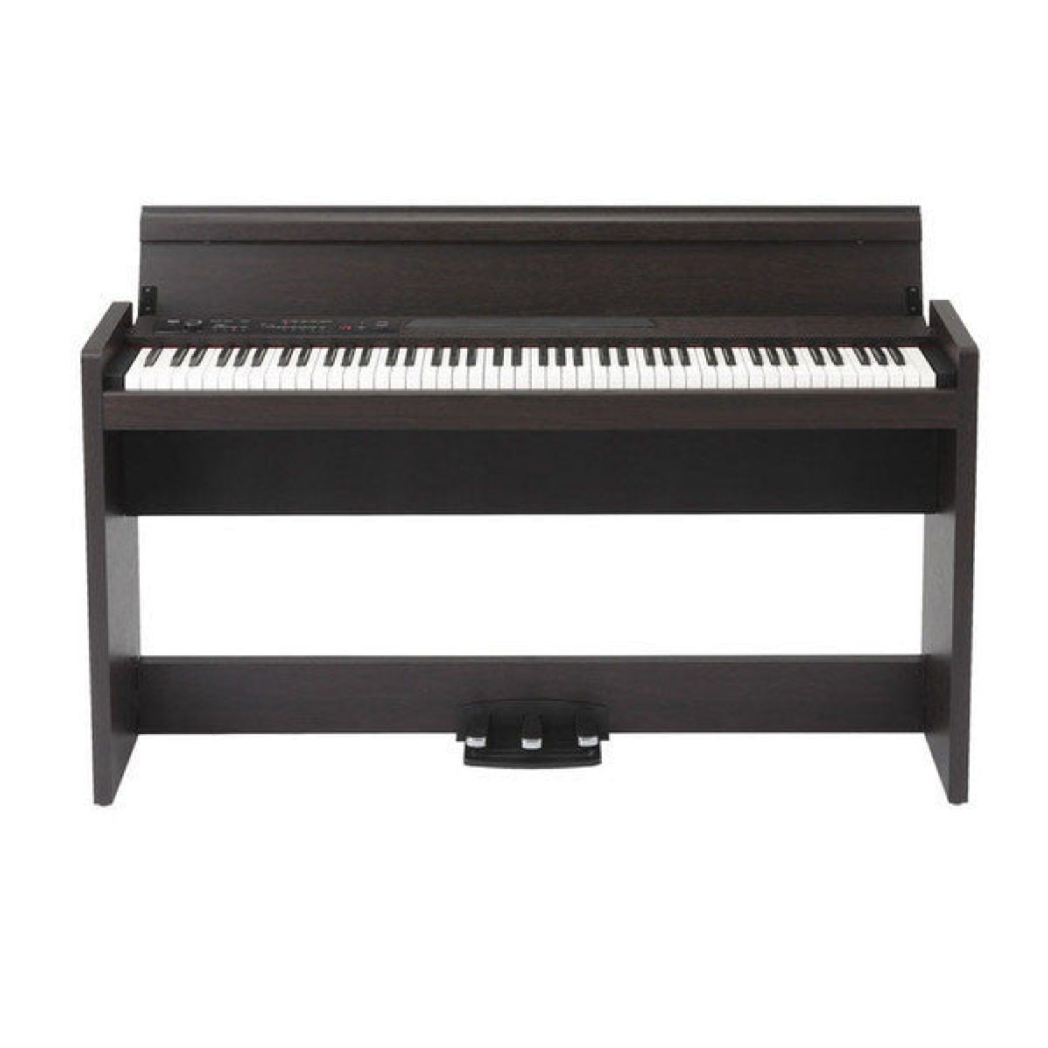 korg digital pianos rosewood korg lp-380u 88 key digital piano #color_rosewood,style_piano-with-stand
